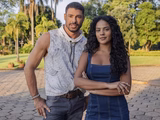 Bella Campos e Cauã Reymond discutem em bastidores de Vale Tudo