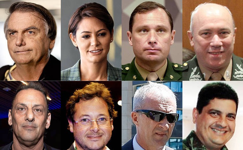 PF ouve ao mesmo tempo Bolsonaro, Michelle, Cid e mais 5 sobre joias