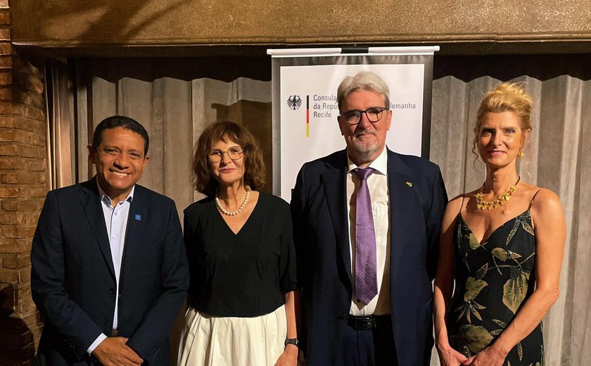 Governo de Alagoas fortalece relações com a Alemanha em evento diplomático
