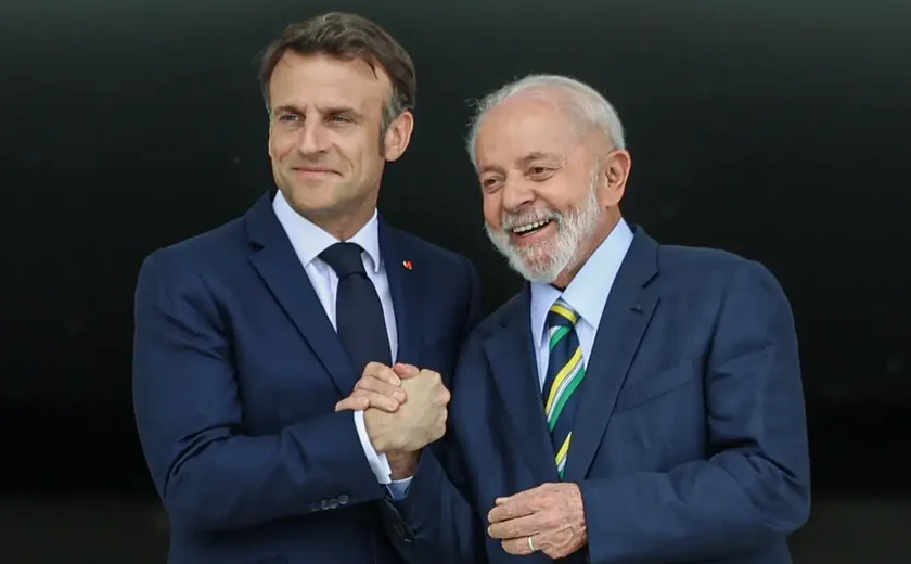 Lula pede que Macron “abra seu coração” para acordo com Mercosul
