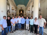 Prefeito, vice-prefeito e vereadores de Branquinha participam de Celebração Eucarística na Catedral Metropolitana de Maceió