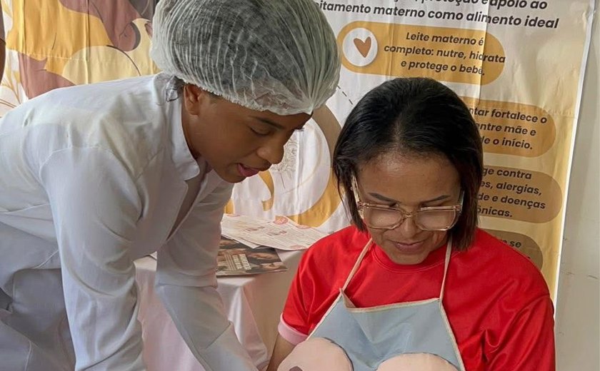 Prefeitura de Santana do Mundaú realizou diversas ações em comemoração ao Agosto Dourado e Lilás