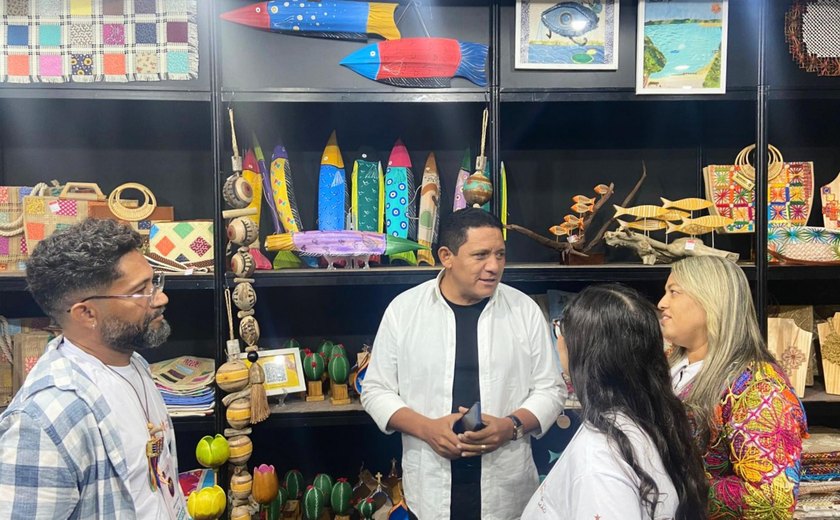 Alagoas faz bonito no Salão do Artesanato e mostra ao Brasil nossa riqueza cultural” diz secretário