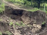 Cratera se Abre em Estrada de acesso ao Sítio Serra Preta em União dos Palmares