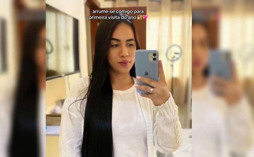 Jovem viraliza ao mostrar rotina de mulher de preso