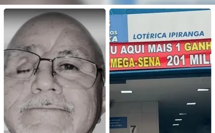 Ganhador da Mega-Sena morre poucos dias após conquista do prêmio de R$ 201 milhões