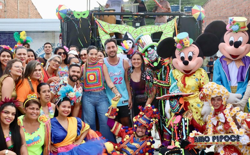 Com 'Bloco Brinque, Pule, Estude', carnaval começa em Santana do Mundaú