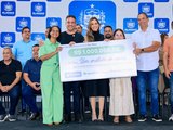 Paulo Dantas entrega obras de mobilidade urbana e abastecimento em Cajueiro