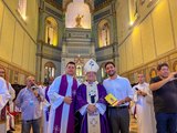 Prefeito eleito de Santana do Mundaú e vereadores participam de Celebração na Catedral Metropolitana