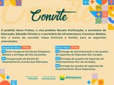 Prefeito Neno Freitas anuncia entrega de novas obras