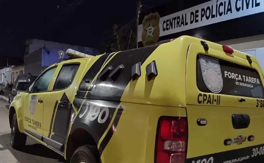 Homem é preso em Murici após agredir companheira; vítima apresentava sinais visíveis de violência