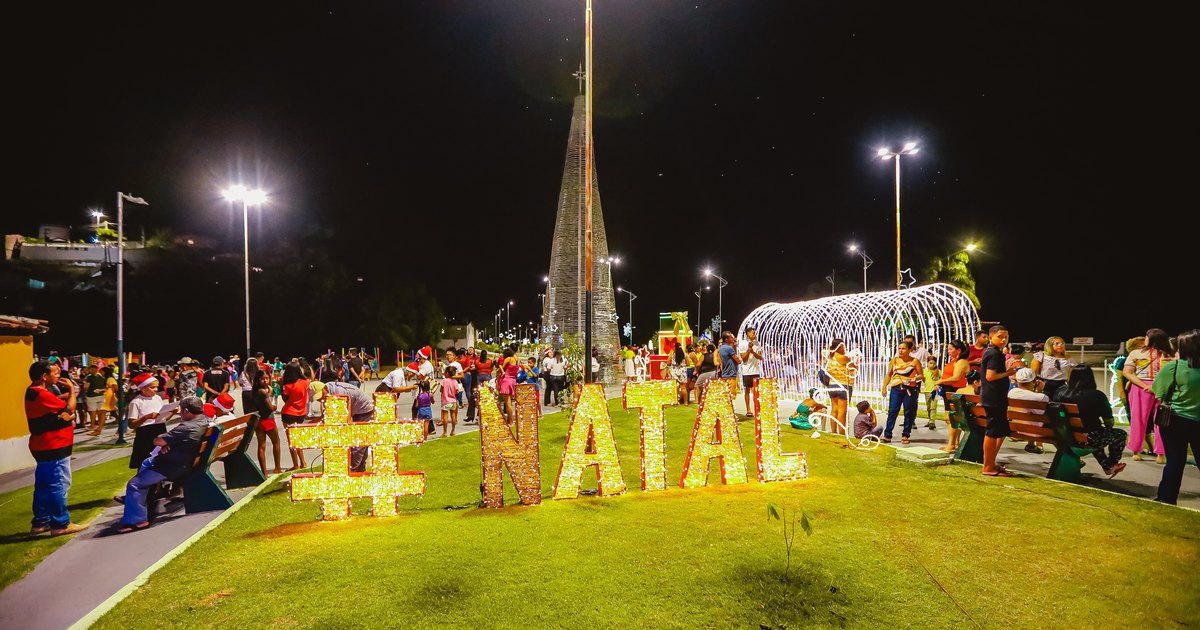 Zona10 Um Encanto De Natal Prefeitura De Branquinha Realiza Abertura