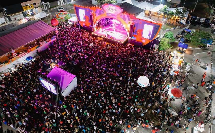 Festa da Natureza 2024 agita Murici com shows de grandes nomes da música brasileira