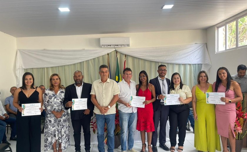 Conselheiros tutelares são empossados em cerimônia na cidade de Branquinha