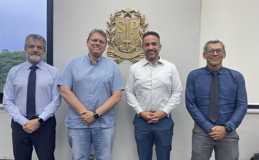 Em São Paulo, Paulo Dantas busca parcerias para segurança pública