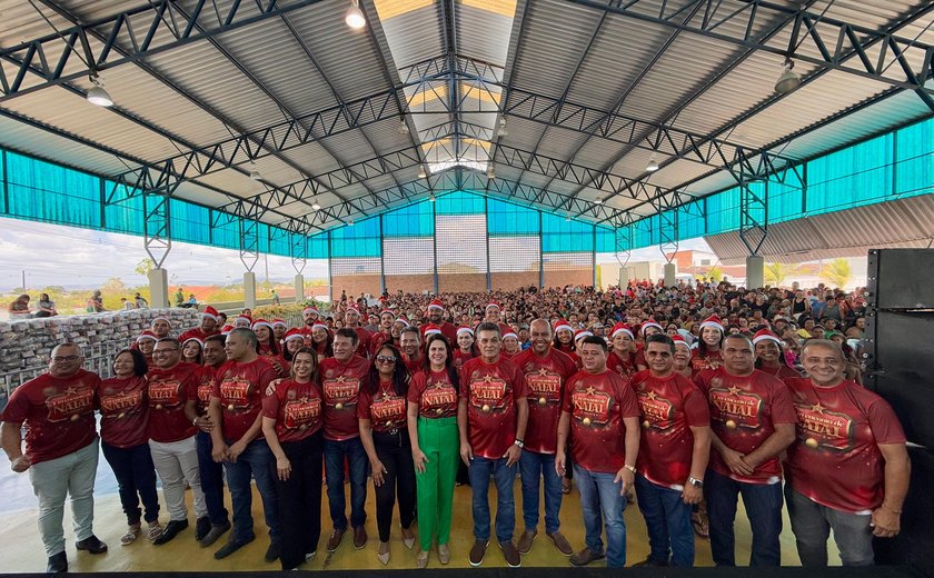 Um encanto de Natal: Prefeitura de Branquinha realiza entrega do programa Comida na Mesa