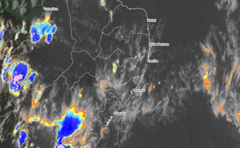 Inmet e Semarh alertam para chuvas fortes durante a Semana Santa, em Alagoas