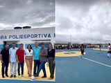 Prefeitura de Ibateguara reinaugura quadra poliesportiva Edilson Cláudio