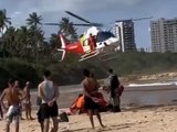 Homem é resgatado inconsciente após se afogar na Praia de Jacarecica, em Maceió
