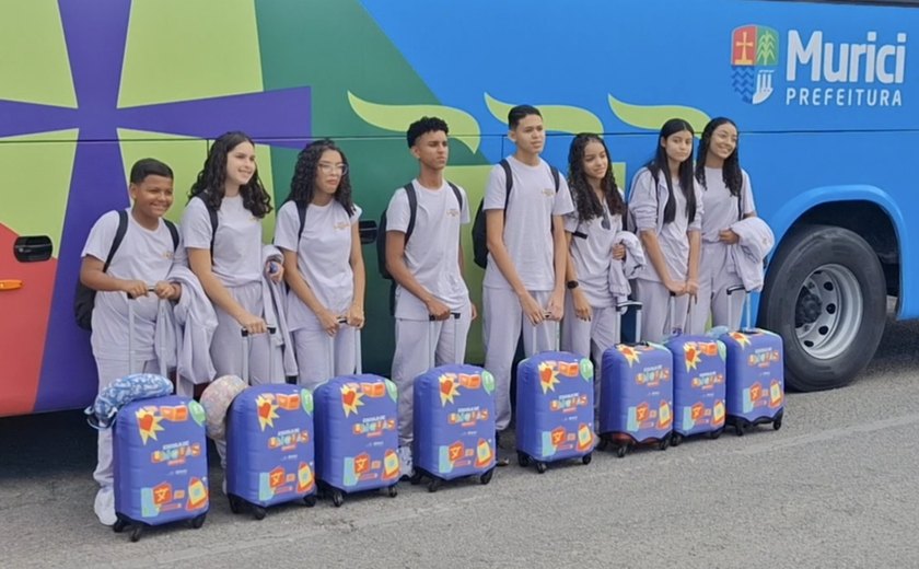 Estudantes de Murici embarcam para intercâmbio na Espanha com apoio da Prefeitura