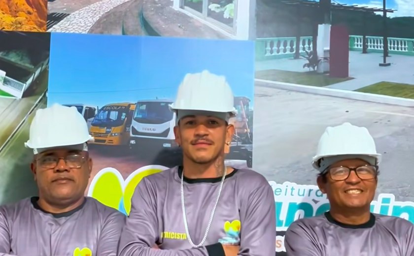Governo Neno Freitas entrega novos equipamentos e fardamentos para equipe da iluminação pública de Branquinha