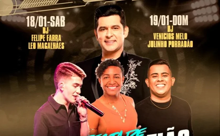 Festa de São Sebastião começa hoje (18) com show de Léo Magalhães