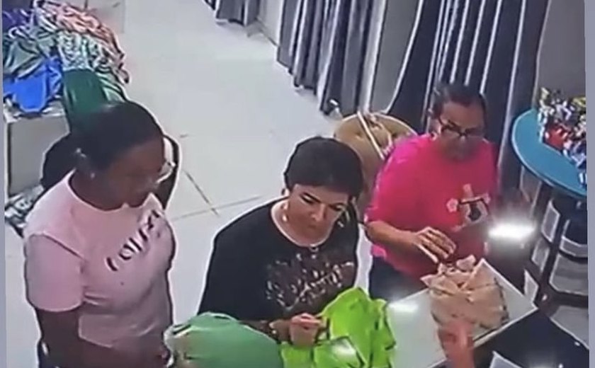 Loja em União dos Palmares tem prejuízo de mais de 2 mil reais após ter mercadoria furtada