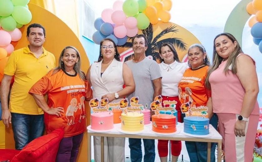 Secretaria de Assistência Social de Ibateguara celebra aniversariantes do Grupo Amar Vida com festa emocionante