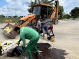 Prefeitura de Branquinha inicia operação tapa-buracos