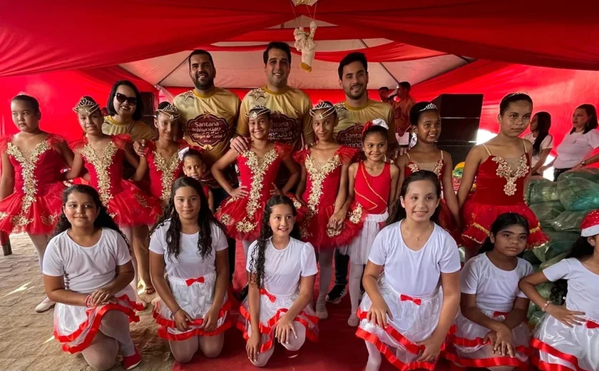 Santana do Mundaú celebra abertura do “Vivendo a Magia do Natal” com festa na Munguba