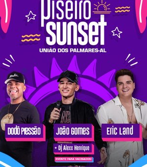 Show de João Gomes deve retomar os grandes eventos em União dos Palmares