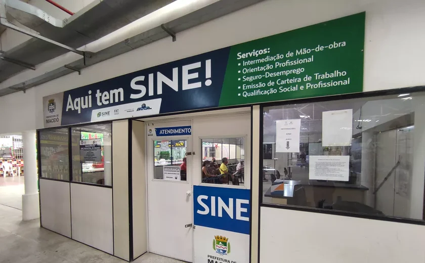 Sine Alagoas oferece 803 novas vagas de emprego esta semana