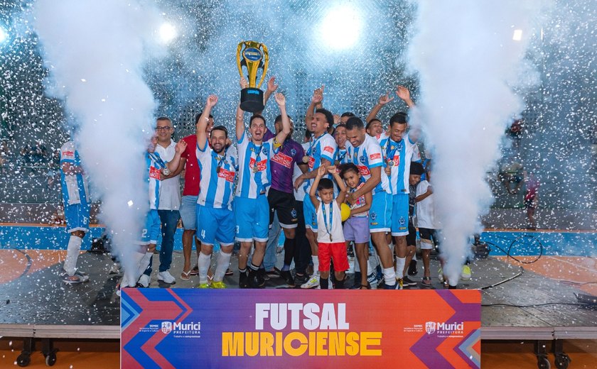 Em Murici, Paysandu leva título do Campeonato Municipal de Futsal após vitória sobre o Sensatos