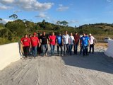 Prefeito de Branquinha inaugura ponte de acesso à zona rural