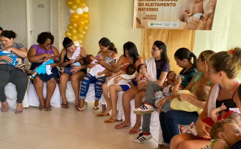 Agosto Dourado: Saúde de Branquinha promove encontro com gestantes e puérperas