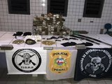 Mais de 70 kg de maconha são apreendidos em operação policial em Maceió