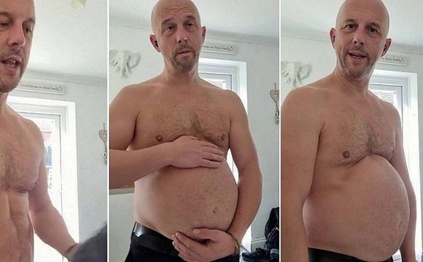 'Rei da Barriga': homem fatura R$ 23 mil com vídeos em que finge estar grávido