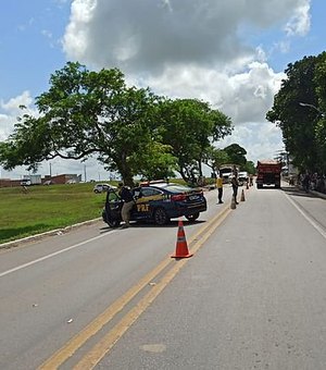 Motociclista morre ao ter cabeça esmagada em acidente na BR-316, em Pilar