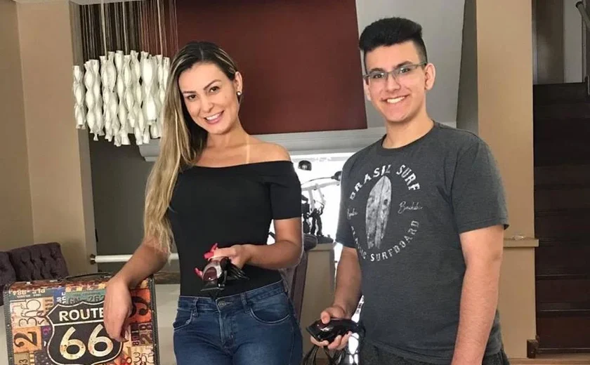 Andressa Urach diz que gravou vídeo adulto com o filho após “planejamento e preparo emocional”