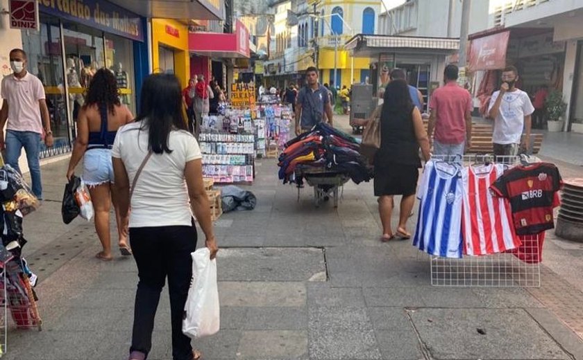 Faixa amarela: Empresários protestam hoje no Centro contra o desordenamento dos ambulantes