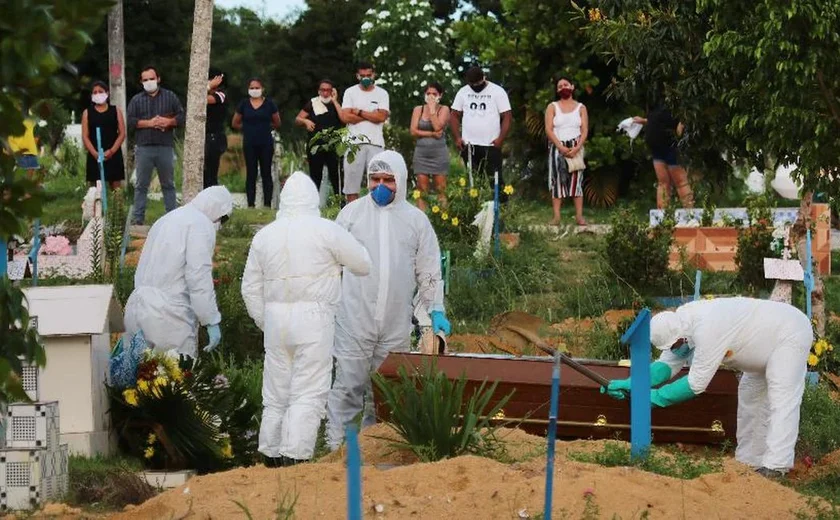 Alagoas registra pela primeira vez 24 horas sem óbito por covid-19