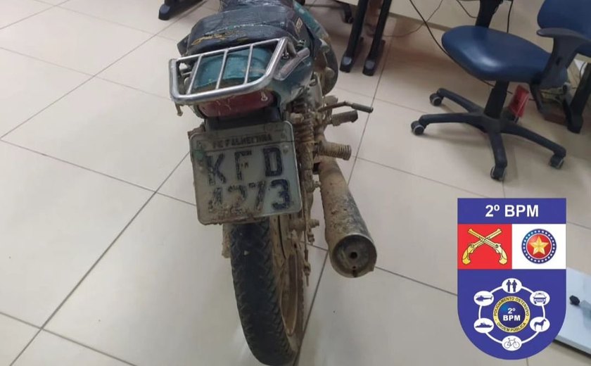 Polícia Militar de União prende homem por receptação em São José da Laje