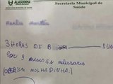 '3h de buc3ta': Secretaria de Saúde investiga receita médica suspeita que viralizou