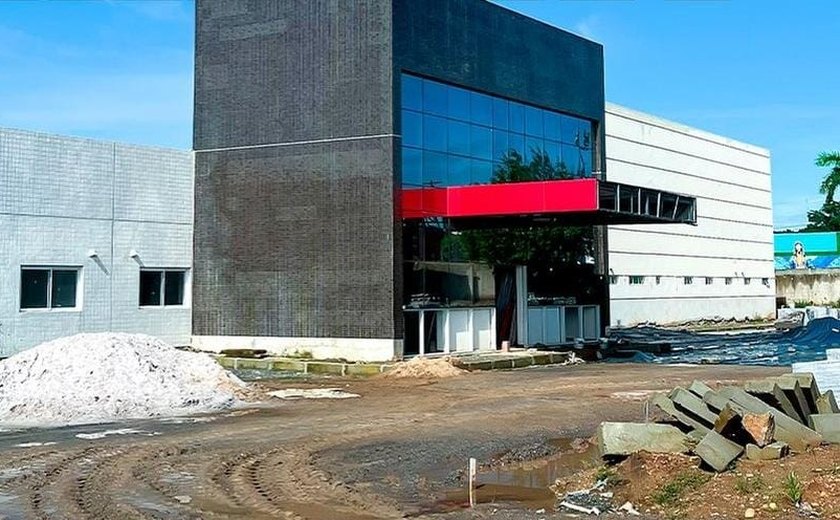 Construção do novo hospital de Murici está em fase de finalização