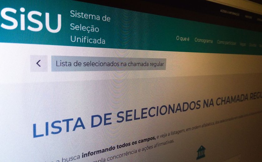 Inscrição para processo seletivo do Sisu 2021 termina hoje