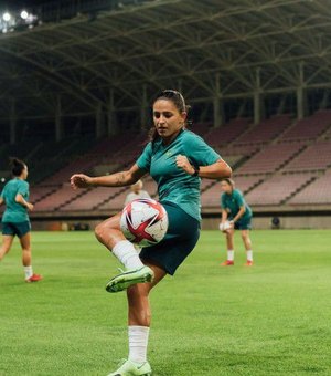 Tóquio: “Nosso foco é ganhar o ouro”, diz Debinha, atacante da seleção