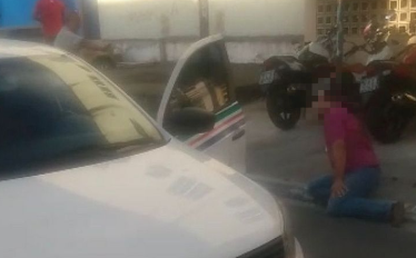 É grave o estado de saúde de motorista da Prefeitura de Maceió baleado no Centro