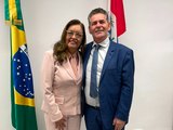 Prefeito Geo Cruz se reúne com senadora Eudócia Caldas e garante novos investimentos para Ibateguara