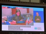 Diretora da Casa do Autista de Maceió leva experiências brasileiras à ONU