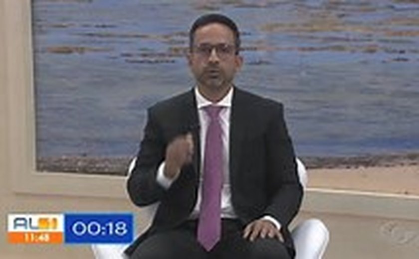 Durante entrevista na TV Gazeta, Paulo Dantas diz que vai continuar ações da gestão anterior e criar novos concursos públicos